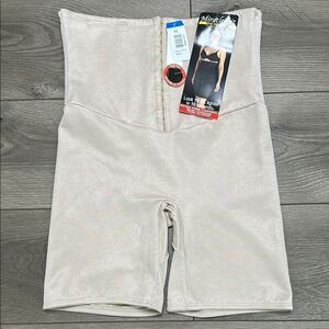 Miraclesuit High Waist Mid Thigh Nude Tan Shapewear Size XL‎